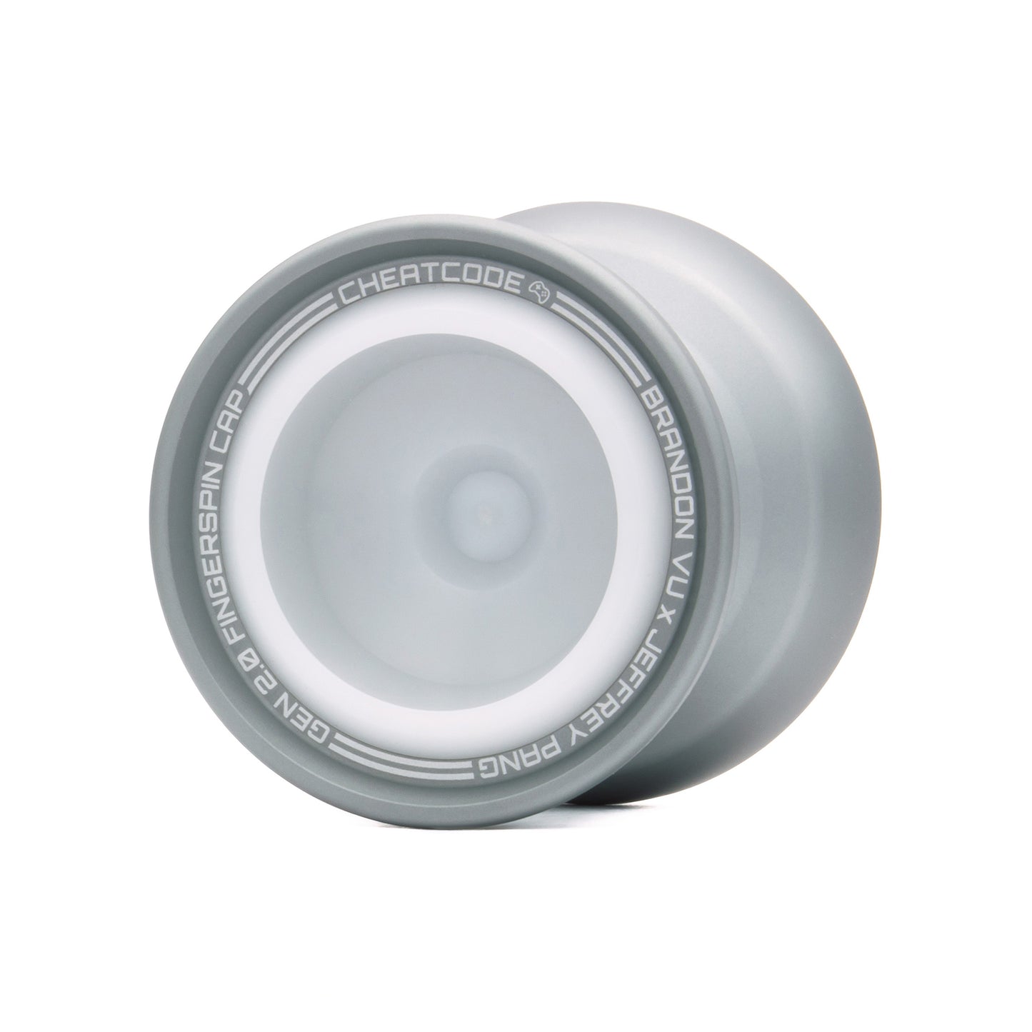 Cheatcode yo-yo in Grey by Brandon Vu and Jeffrey Pang