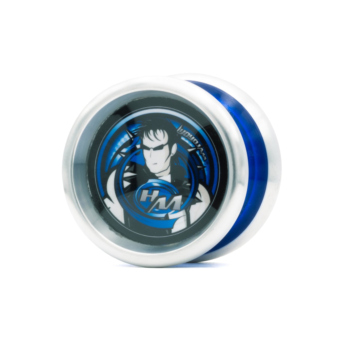 Hitman yo-yo by YoYoJam in Translucent Dark Blue