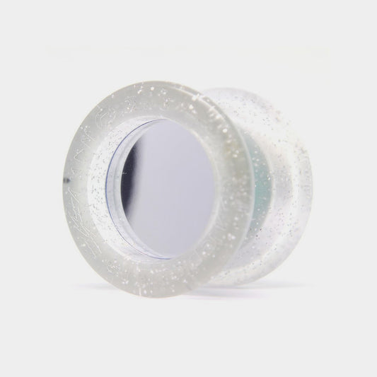 Replay PRO yo-yo in Clear/Glitter/Mirror by YoYoFactory