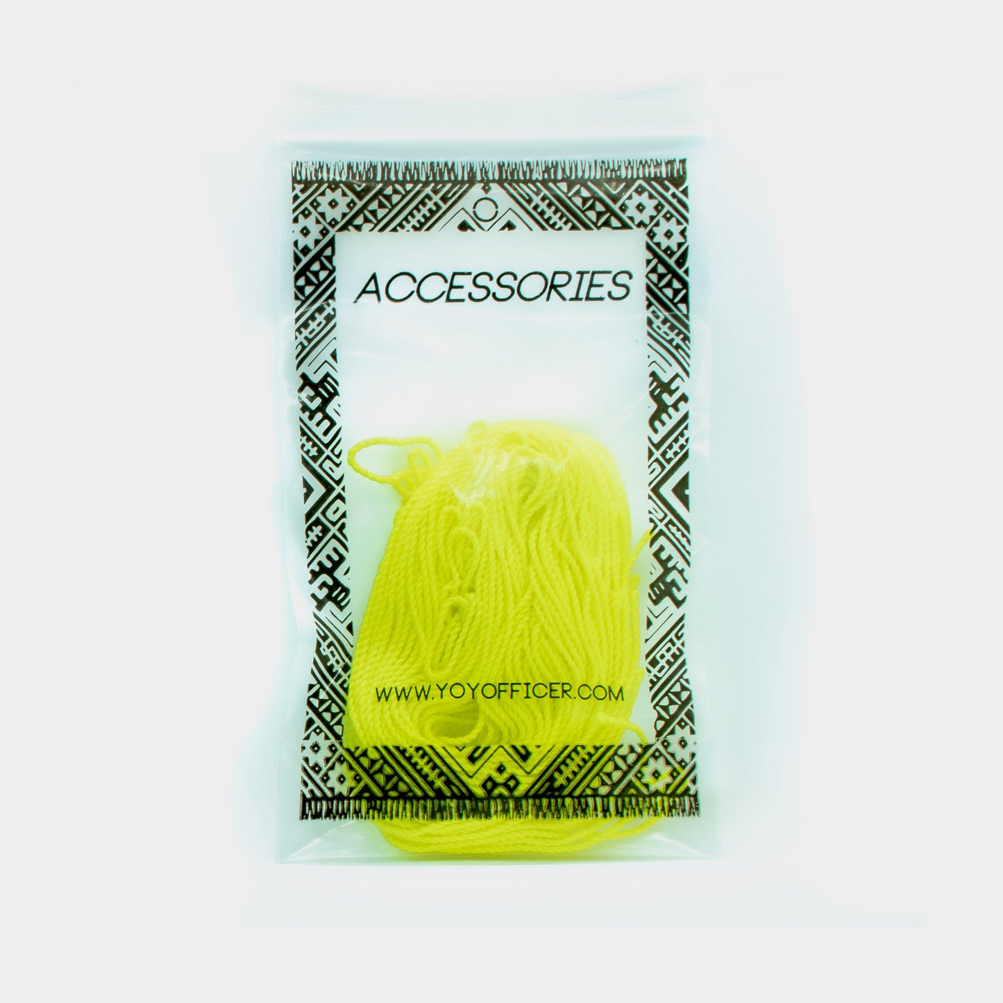 Yellow YOYOFFICER strings x20 yo-yo string by YOYOFFICER
