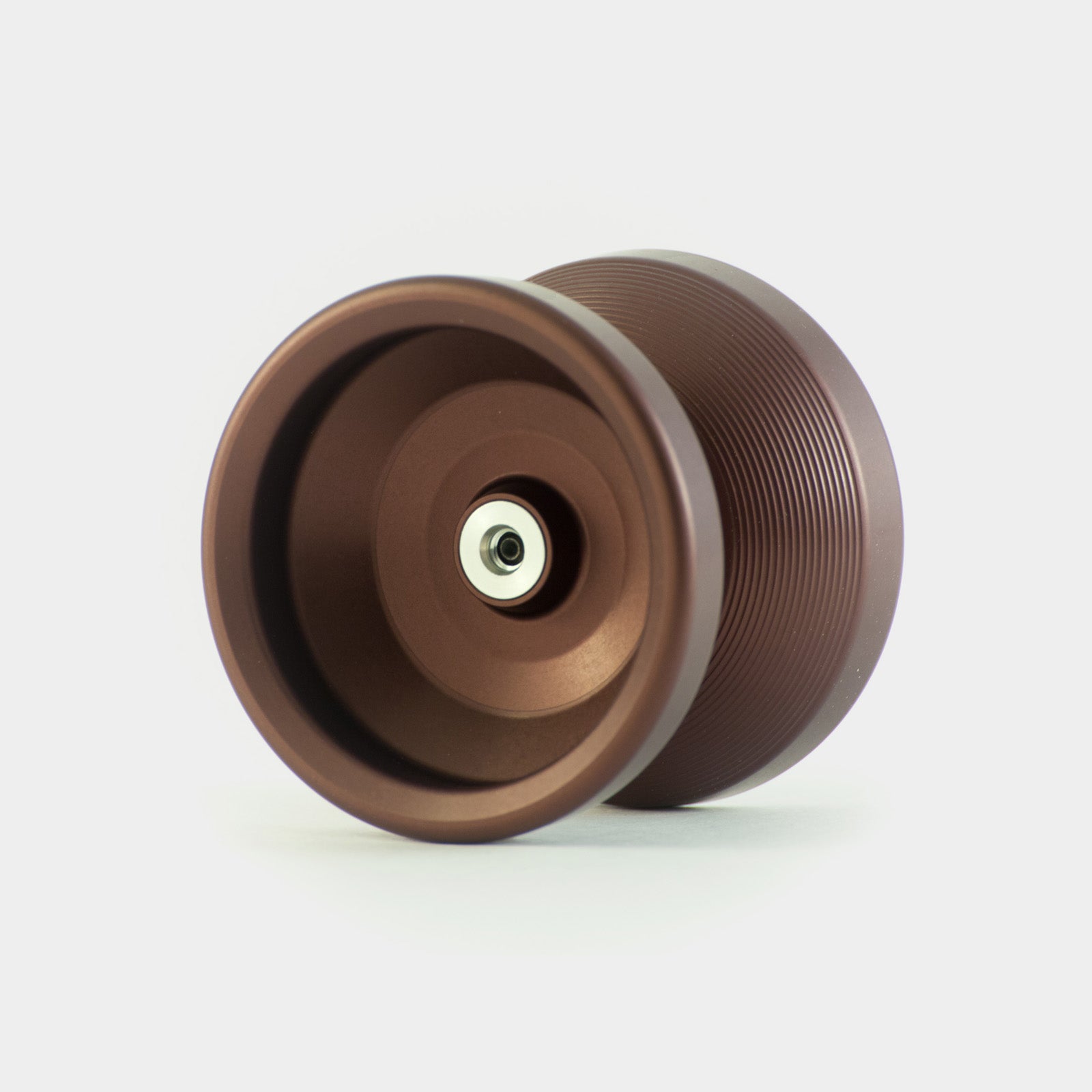 Rebirth yo-yo in Brown by One Drop YoYos