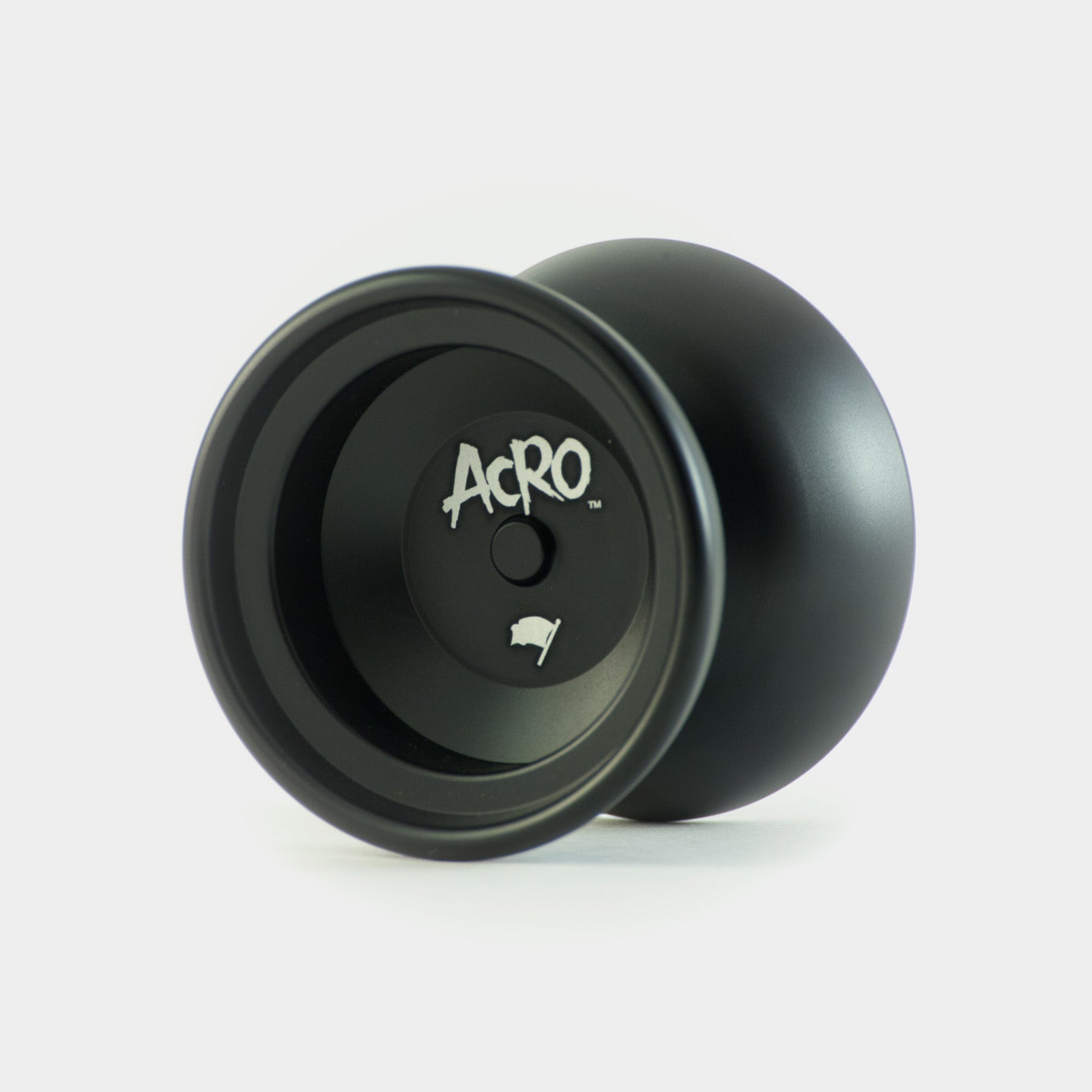 Acro yo-yo in Black by Rebellion