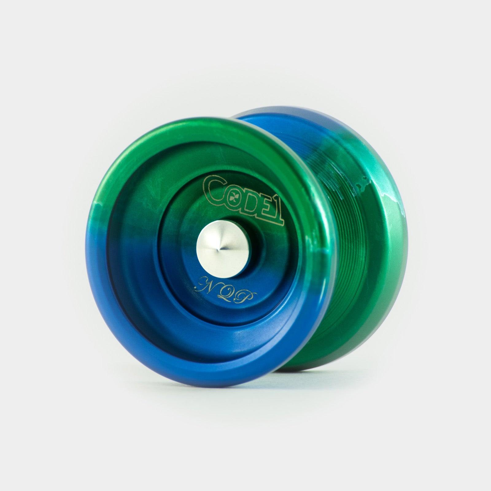 Code1 NQP yo-yo in Green / Blue by One Drop YoYos