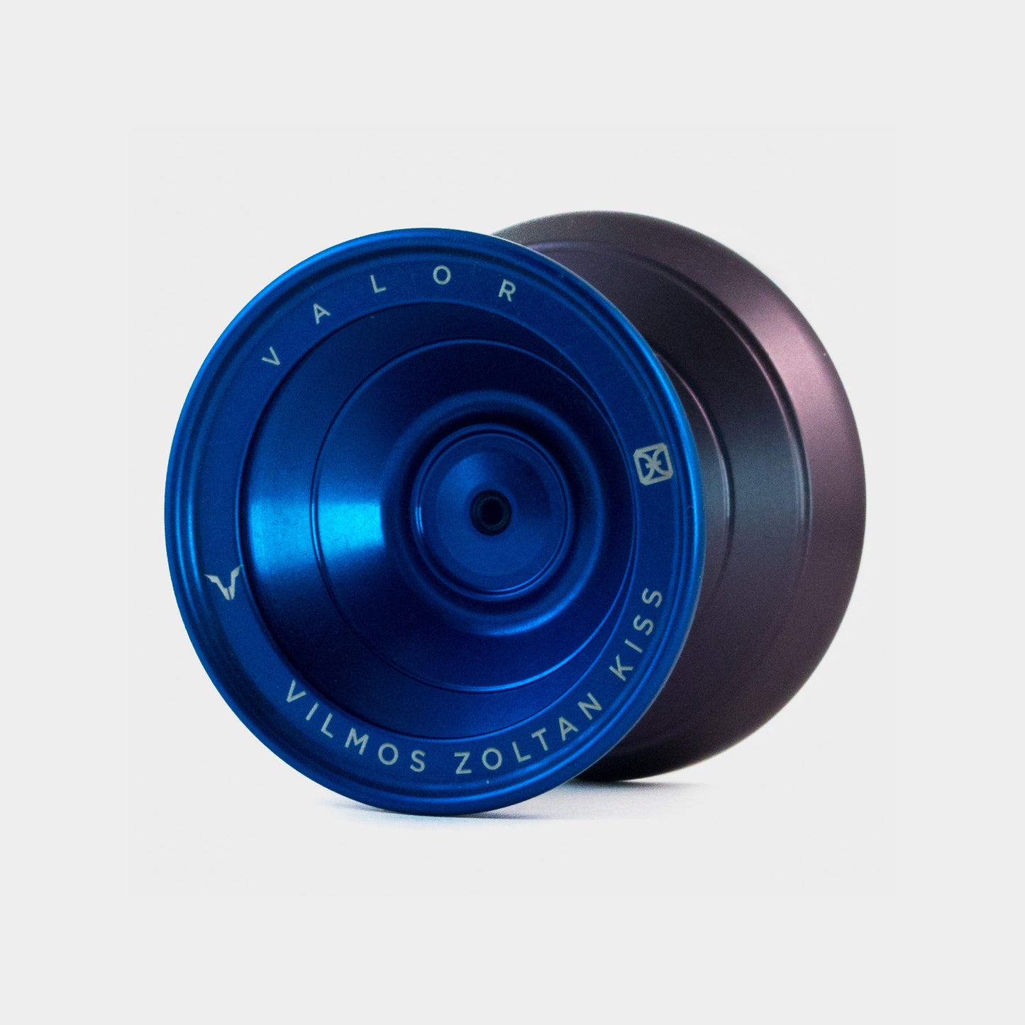 Valor yo-yo in Blue / Dark Grey by One Drop YoYos