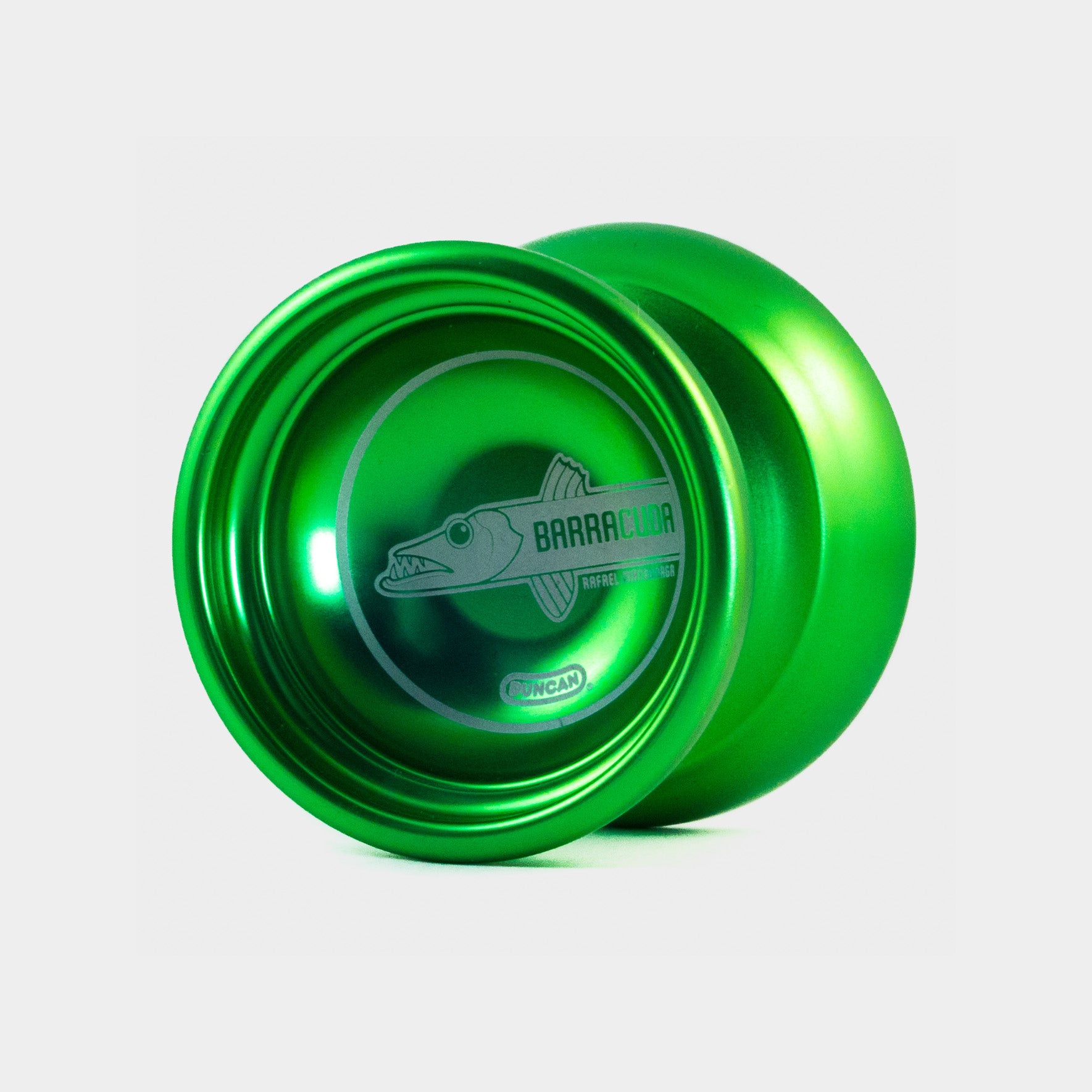 Barracuda yo-yo in Green by Duncan