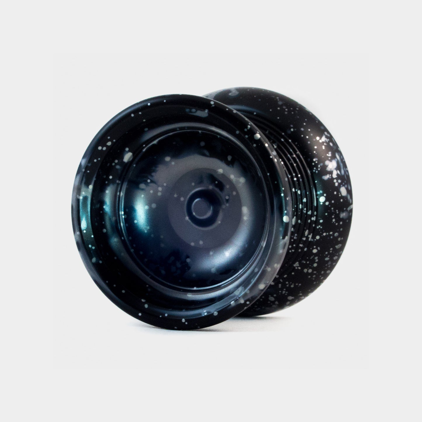 Musket yo-yo in Black / Grey / Silver Splash by YOYOFFICER