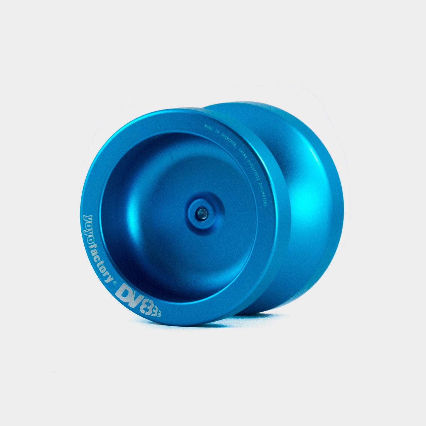 DV888 (Bind) yo-yo in Aqua by YoYoFactory