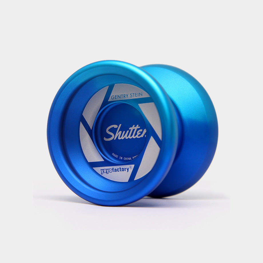 Shutter yo-yo in Blue/Aqua Fade by YoYoFactory