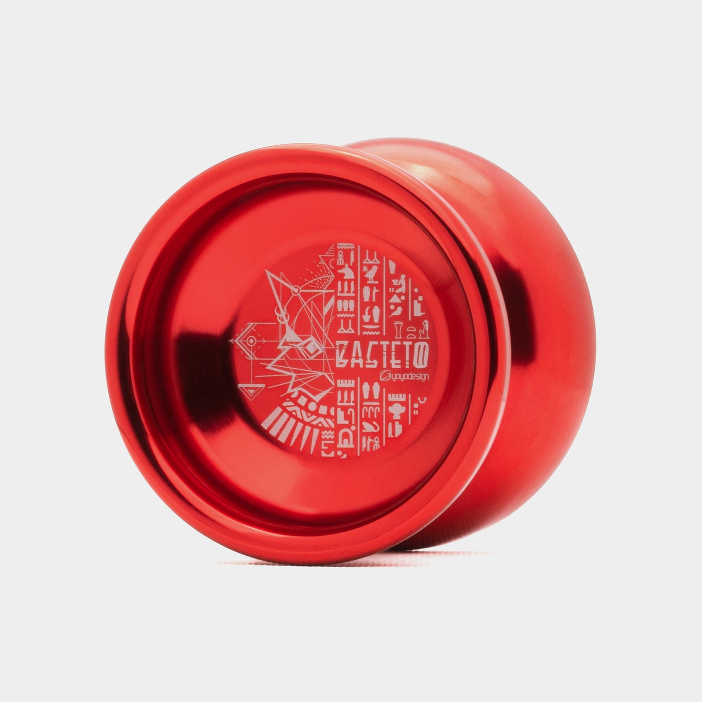 Bastet 2 yo-yo in Red by C3yoyodesign