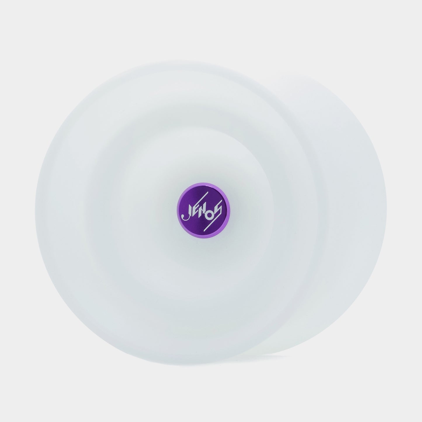 Jenos yo-yo in White / Purple by C3yoyodesign