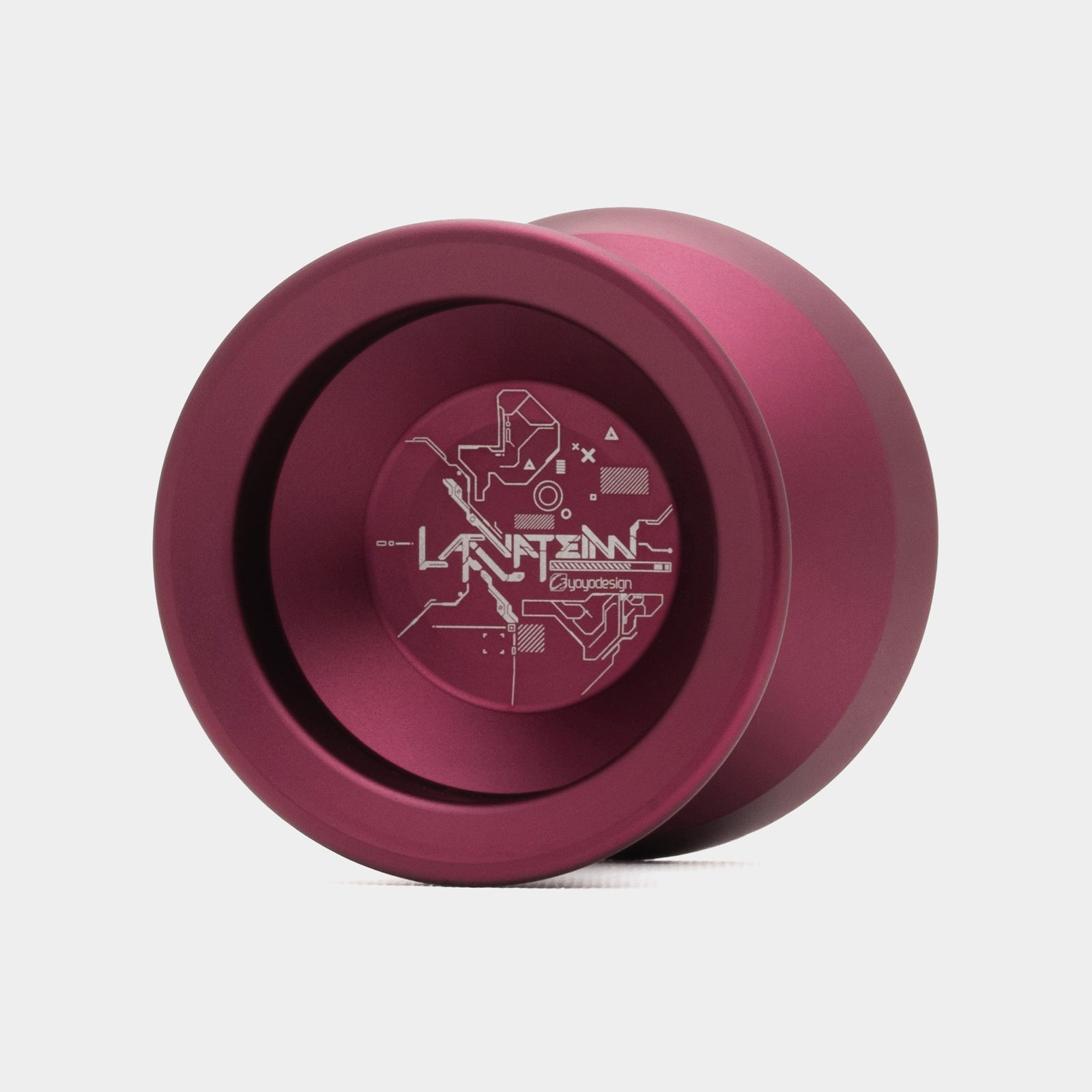 Laevateinn yo-yo in Wine Red by C3yoyodesign