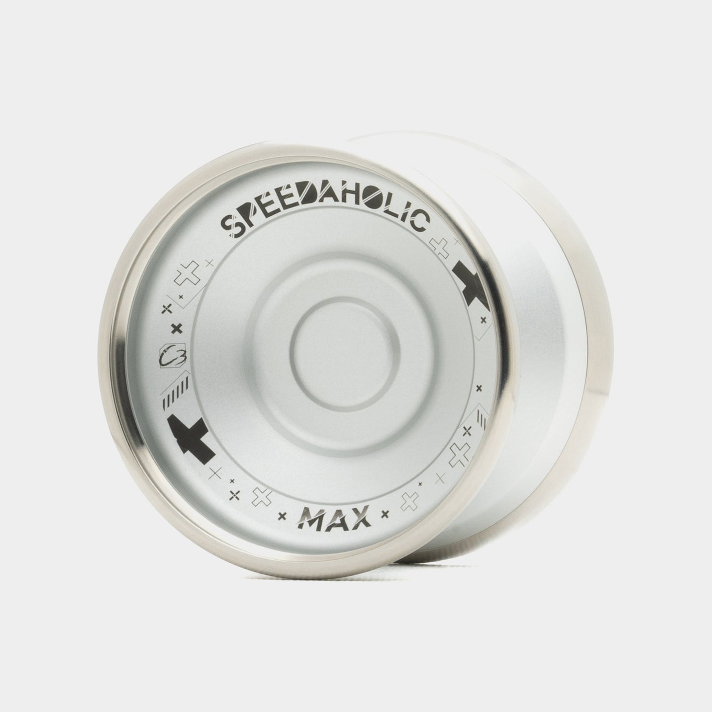 Speedaholic MAX yo-yo in Clear by C3yoyodesign