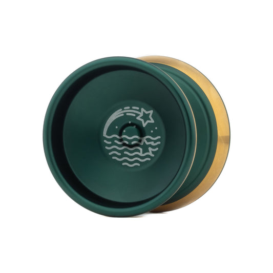 Wish yo-yo in Green / Gold by CLYW