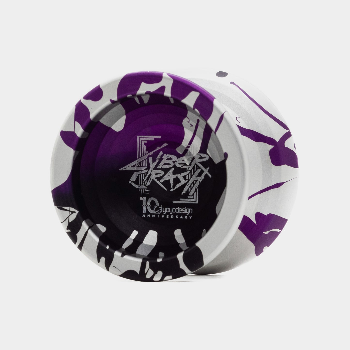 Cyber Crash yo-yo in 10th Anniversary Edition by C3yoyodesign