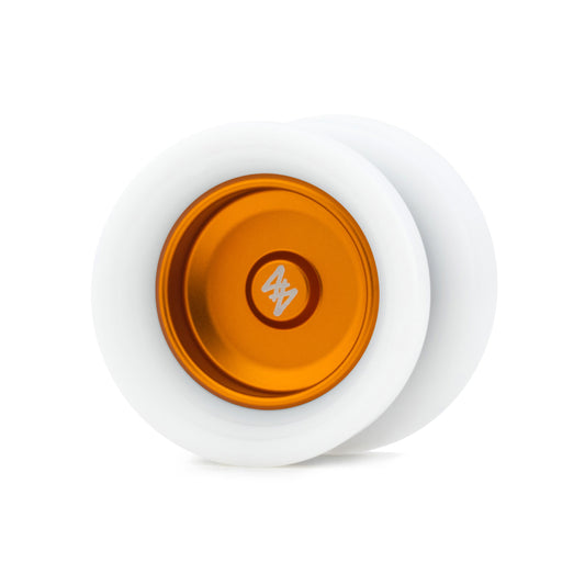 Modular 44 yo-yo in Orange by Freshly Dirty
