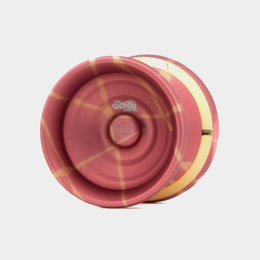 Breeze yo-yo in Cherry Blossom by The Good Life Yoyos