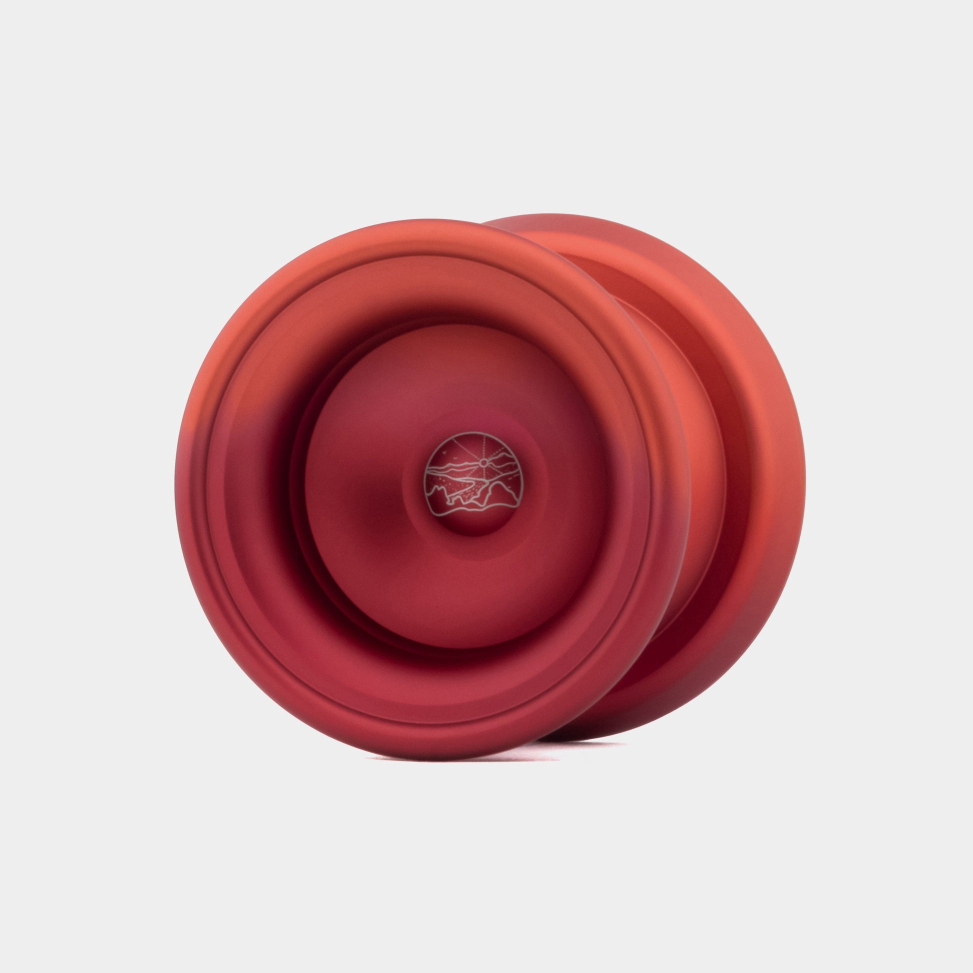 Valley yo-yo in Hibiscus Fade by The Good Life Yoyos