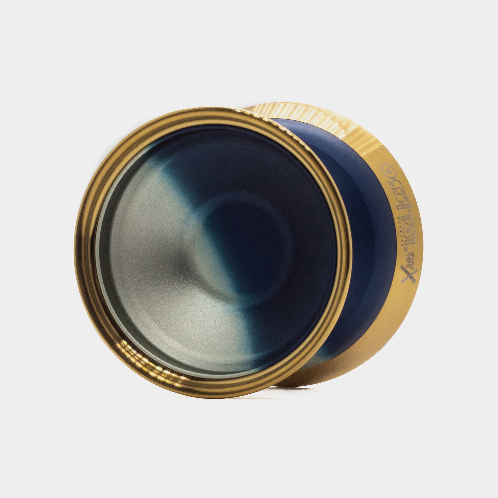 Orbital GTX yo-yo in Blue / Silver Fade by Duncan