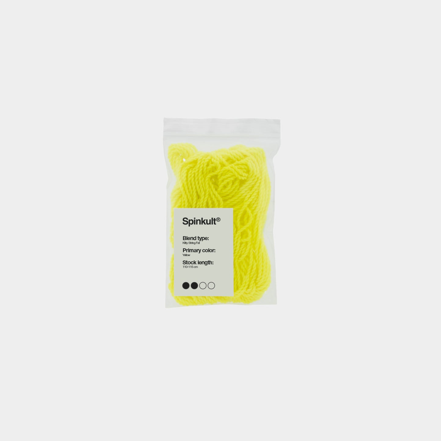 Yellow Kitty String Fat x10 yo-yo string by Kitty String