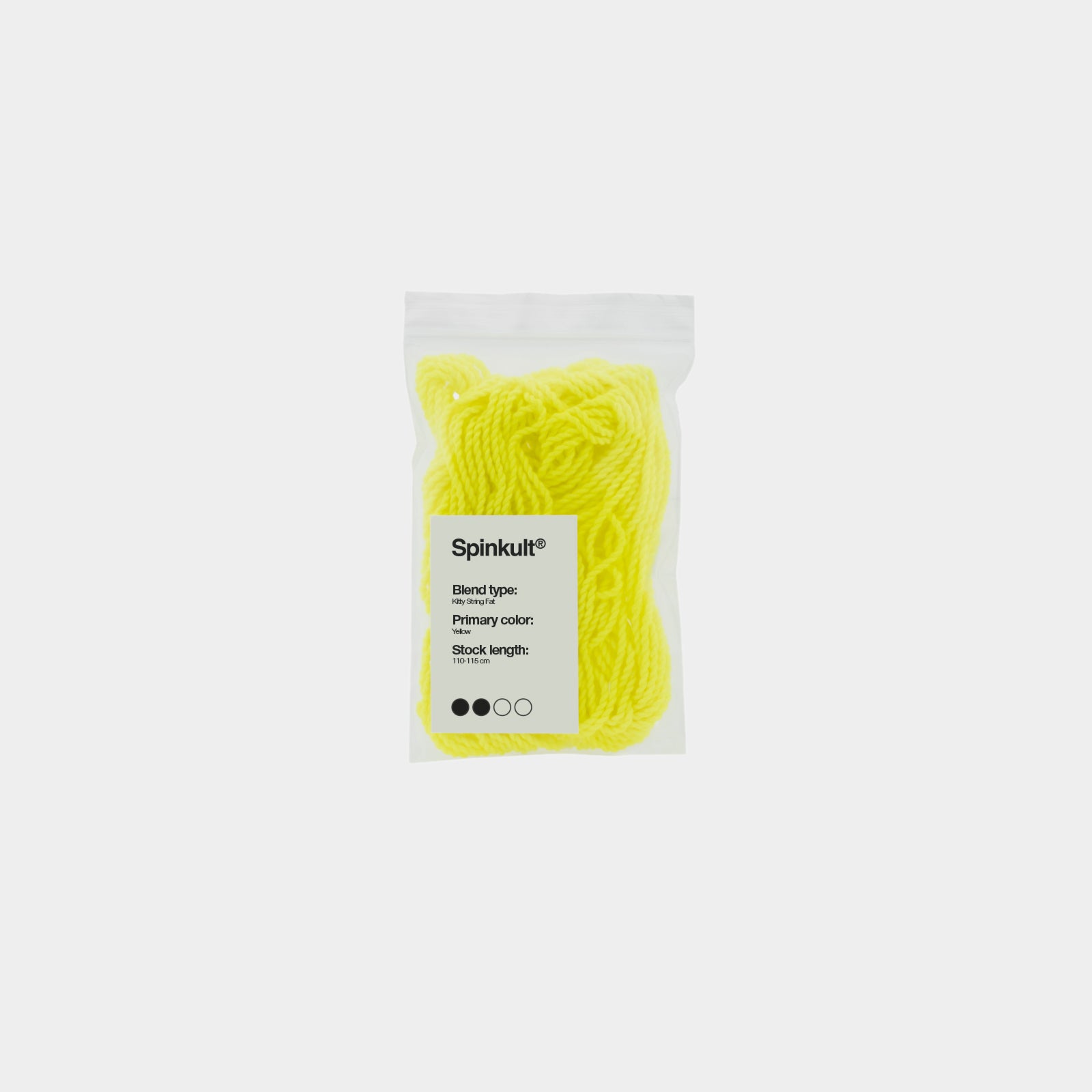 Yellow Kitty String Fat x10 yo-yo string by Kitty String