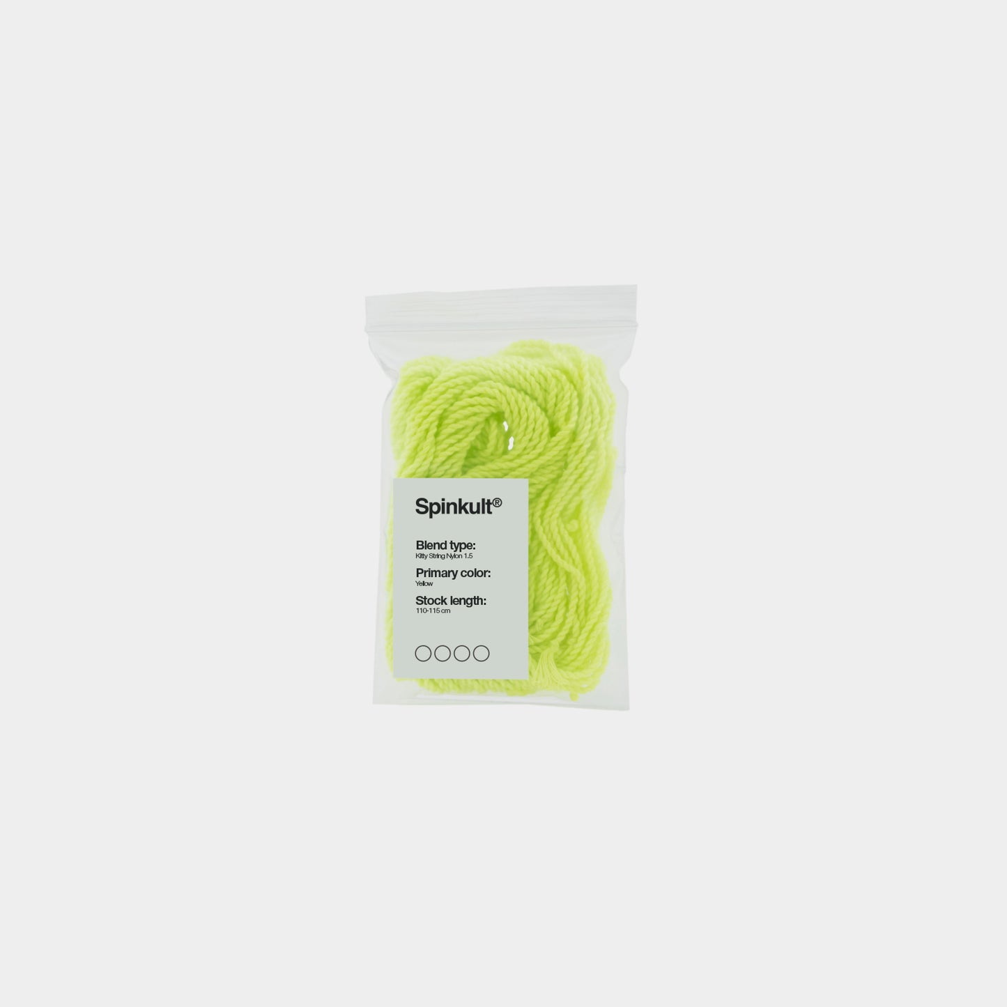 Yellow Kitty String Nylon 1.5 x10 yo-yo string by Kitty String