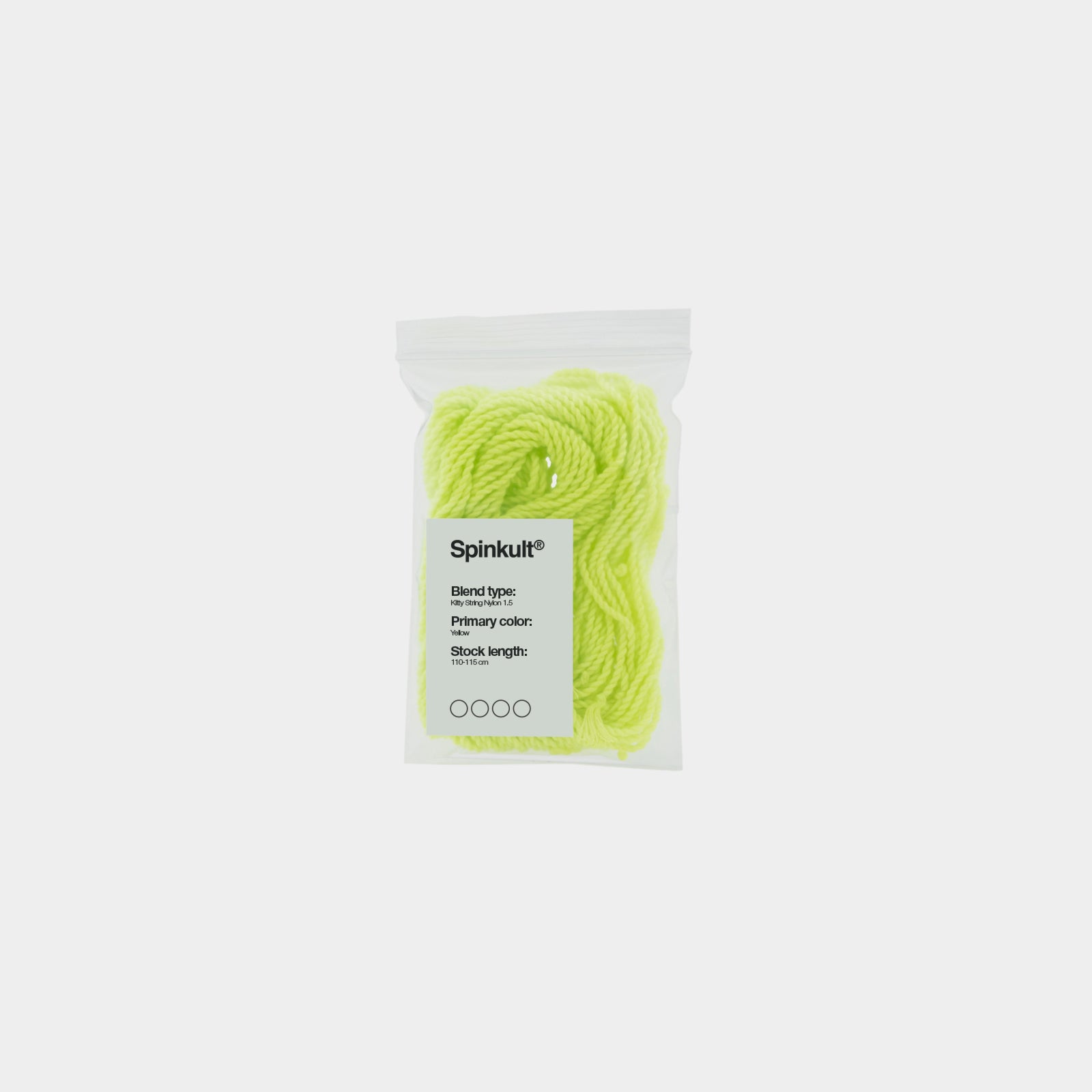 Yellow Kitty String Nylon 1.5 x10 yo-yo string by Kitty String