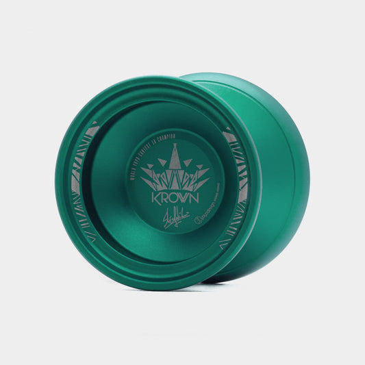 Krown yo-yo in Green by C3yoyodesign