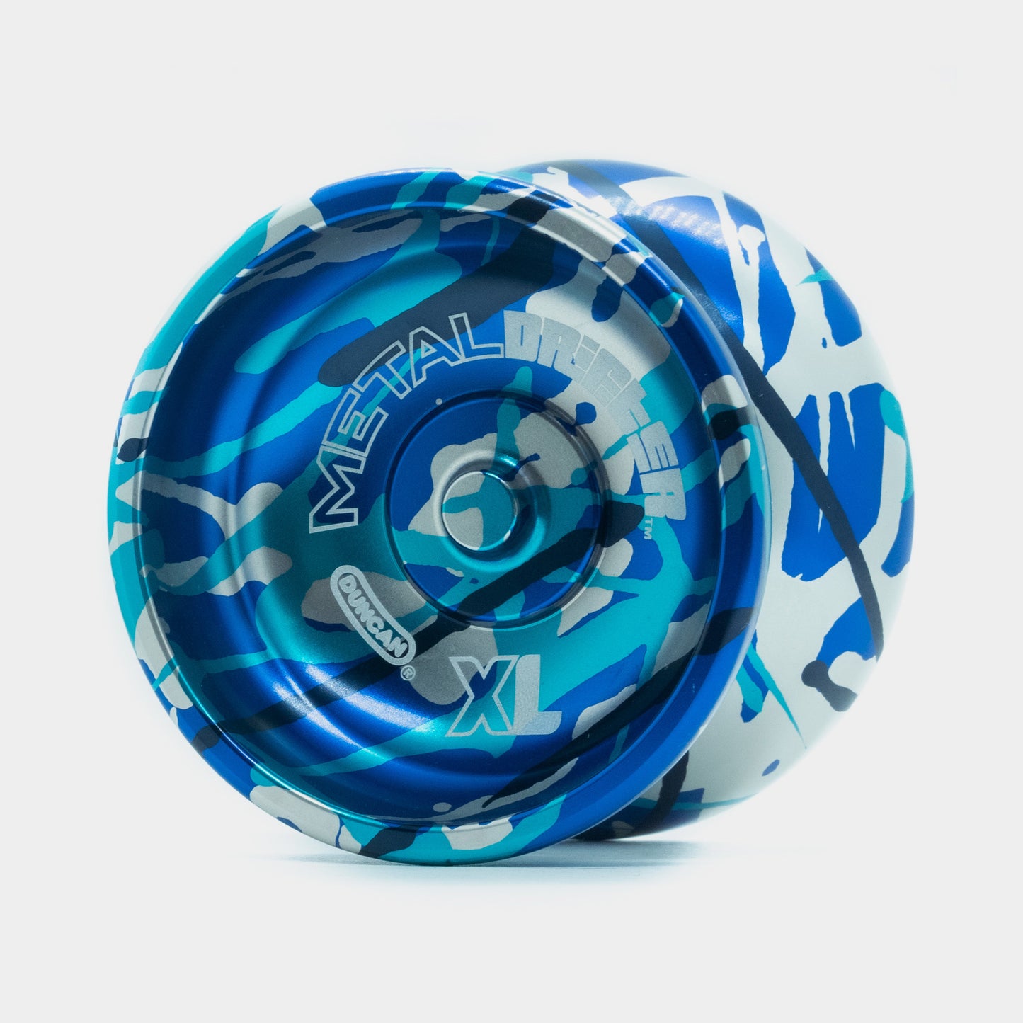 Metal Drifter XL yo-yo in Blue Camo by Duncan