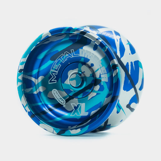 Metal Drifter XL yo-yo in Blue Camo by Duncan