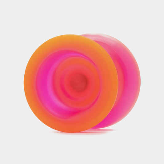 PLSTC yo-yo in Translucent Pink by SF Yoyos