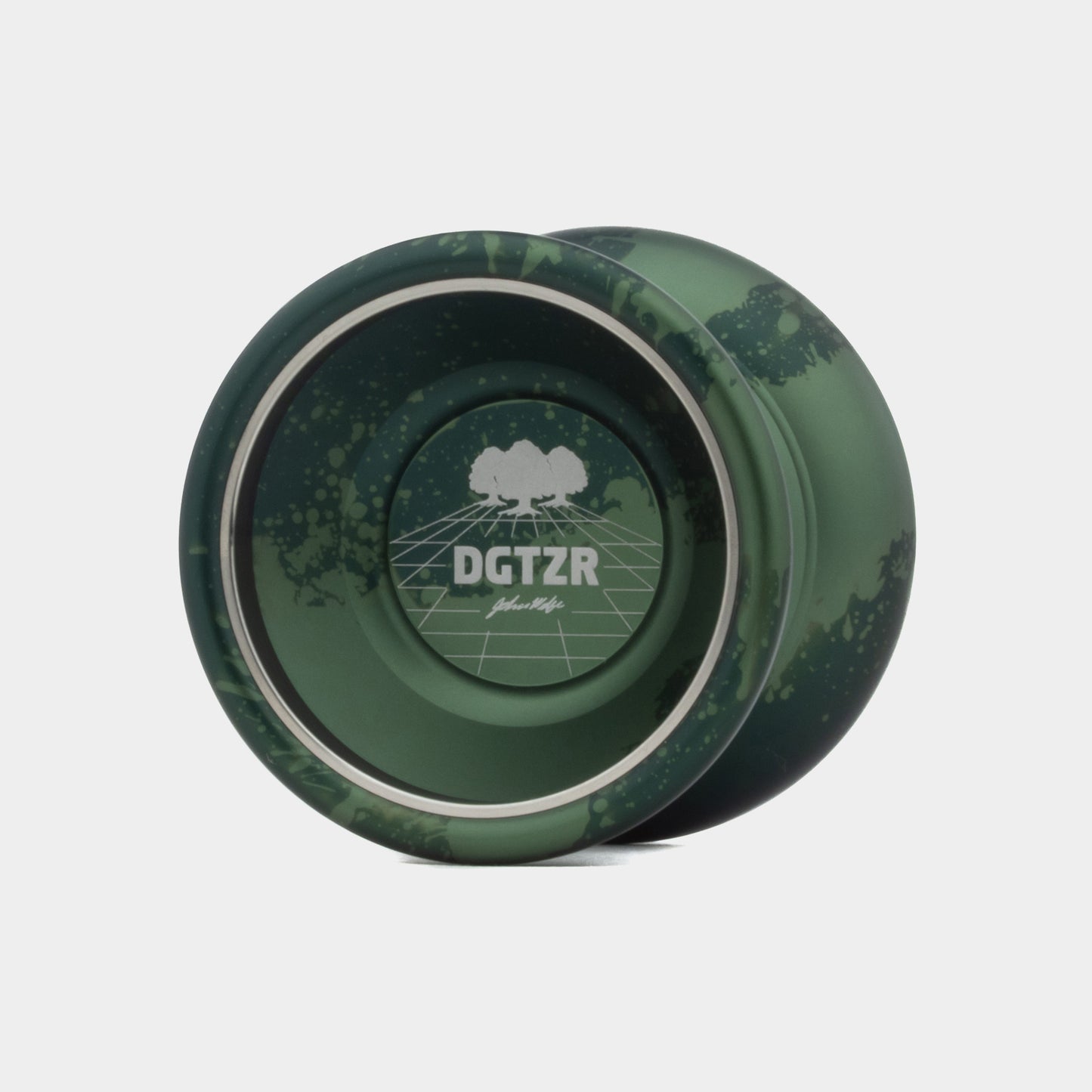 DGTZR yo-yo in Forest Brush by The Good Life Yoyos