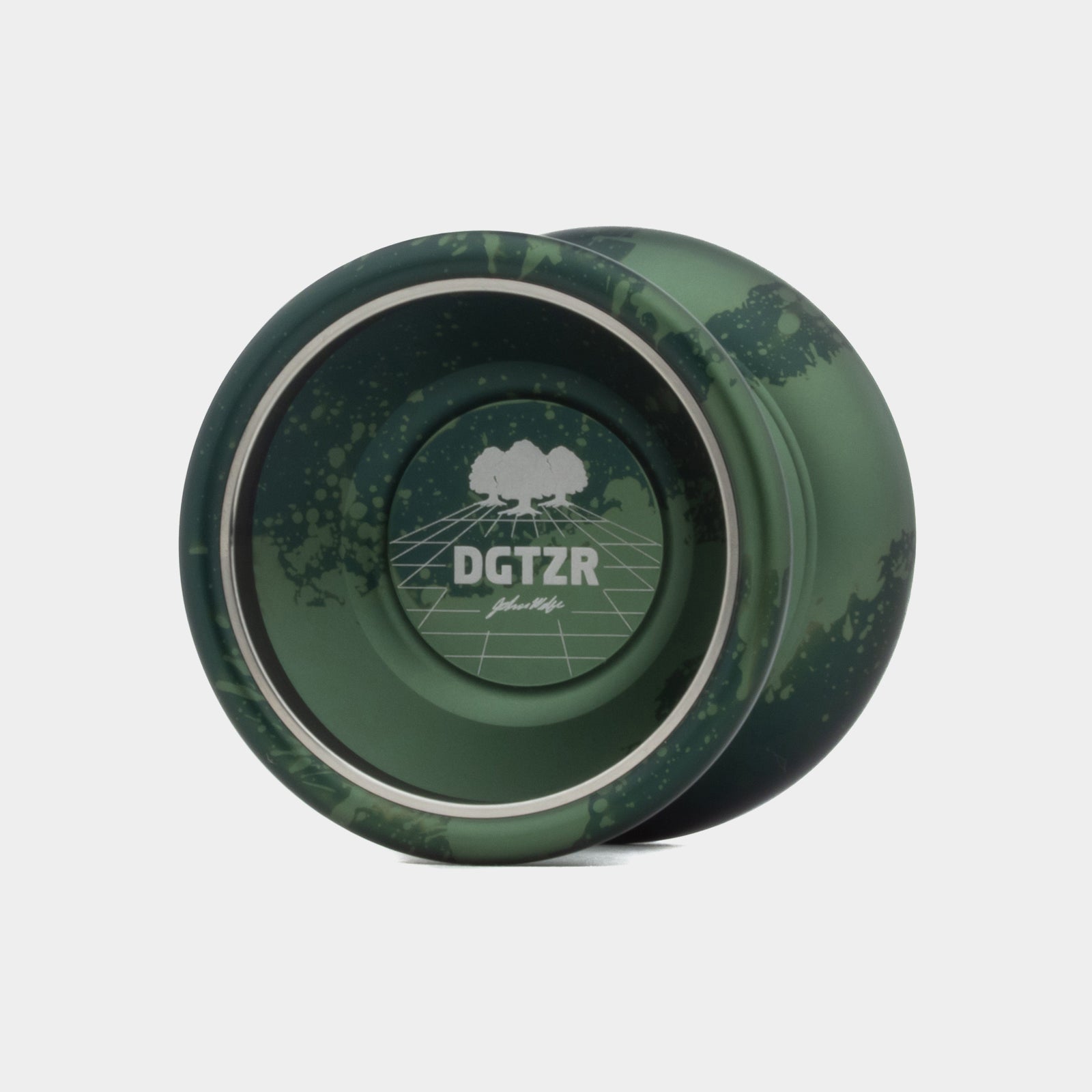 DGTZR yo-yo in Forest Brush by The Good Life Yoyos