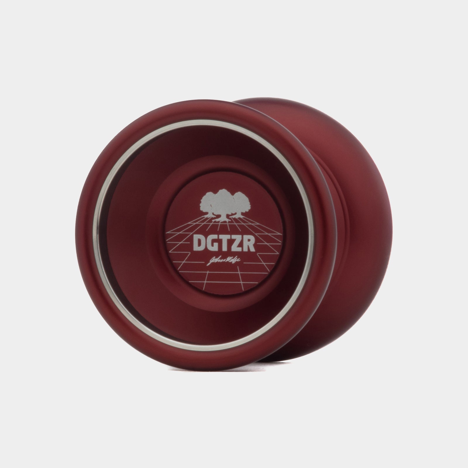 DGTZR yo-yo in Maroon by The Good Life Yoyos