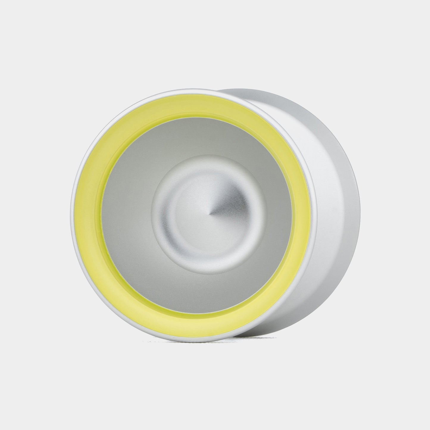 Pharaoh yo-yo in Silver / Translucent Yellow by The Good Life Yoyos