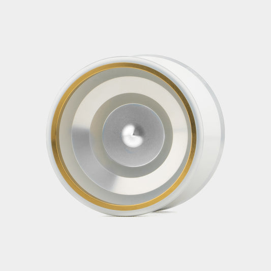 Coglite yo-yo in Clear / Gold by UNPRLD