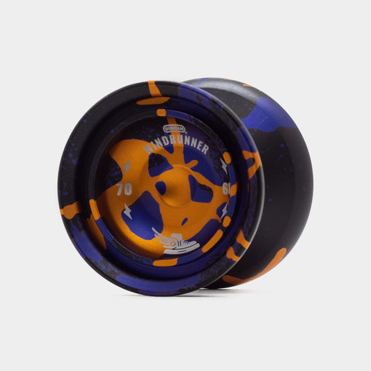 Windrunner 7068 yo-yo in Black / Gold / Purple by Duncan
