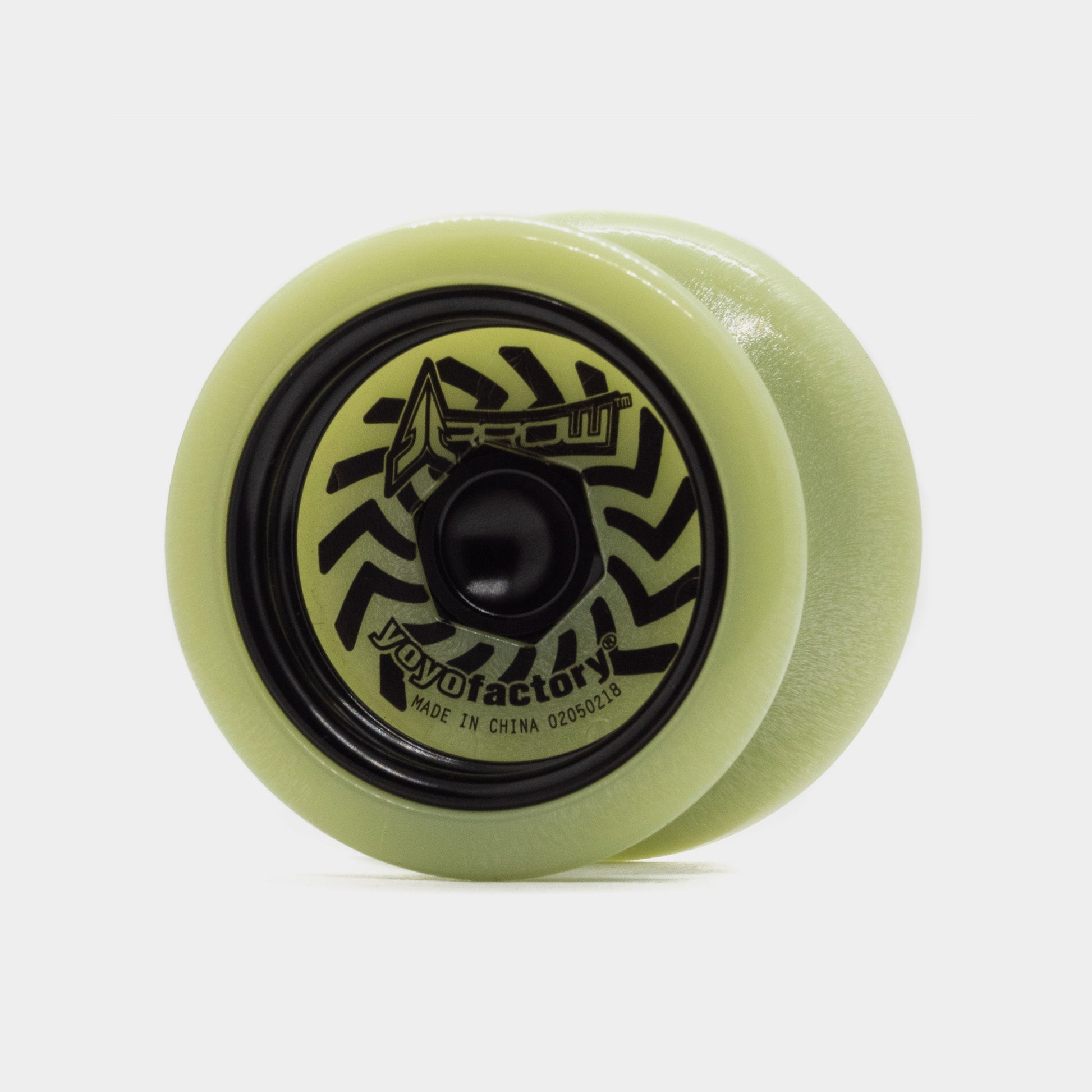 Arrow Pro yo-yo in Glow / Black by YoYoFactory