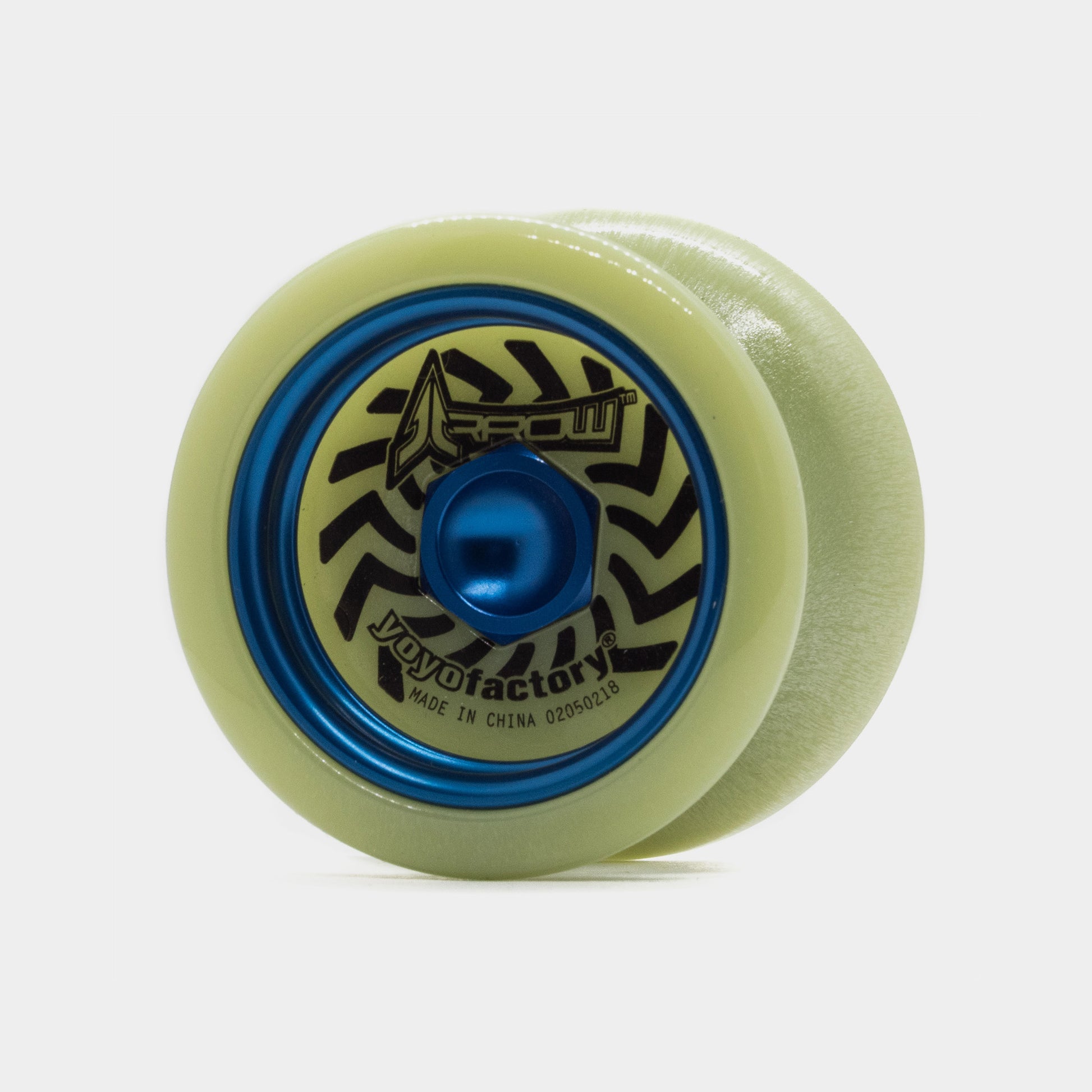 Arrow Pro yo-yo in Glow / Blue by YoYoFactory
