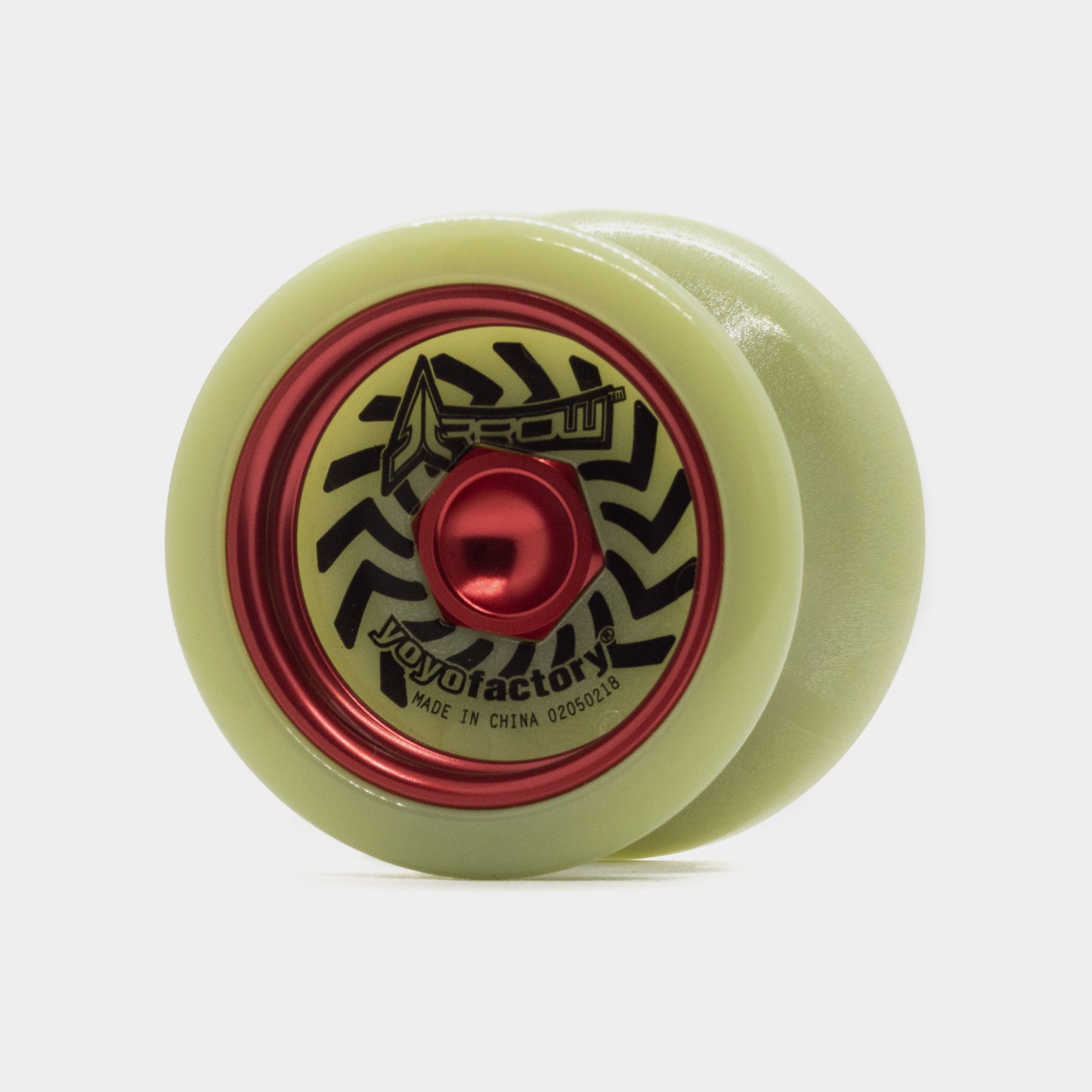 Arrow Pro yo-yo in Glow / Red by YoYoFactory