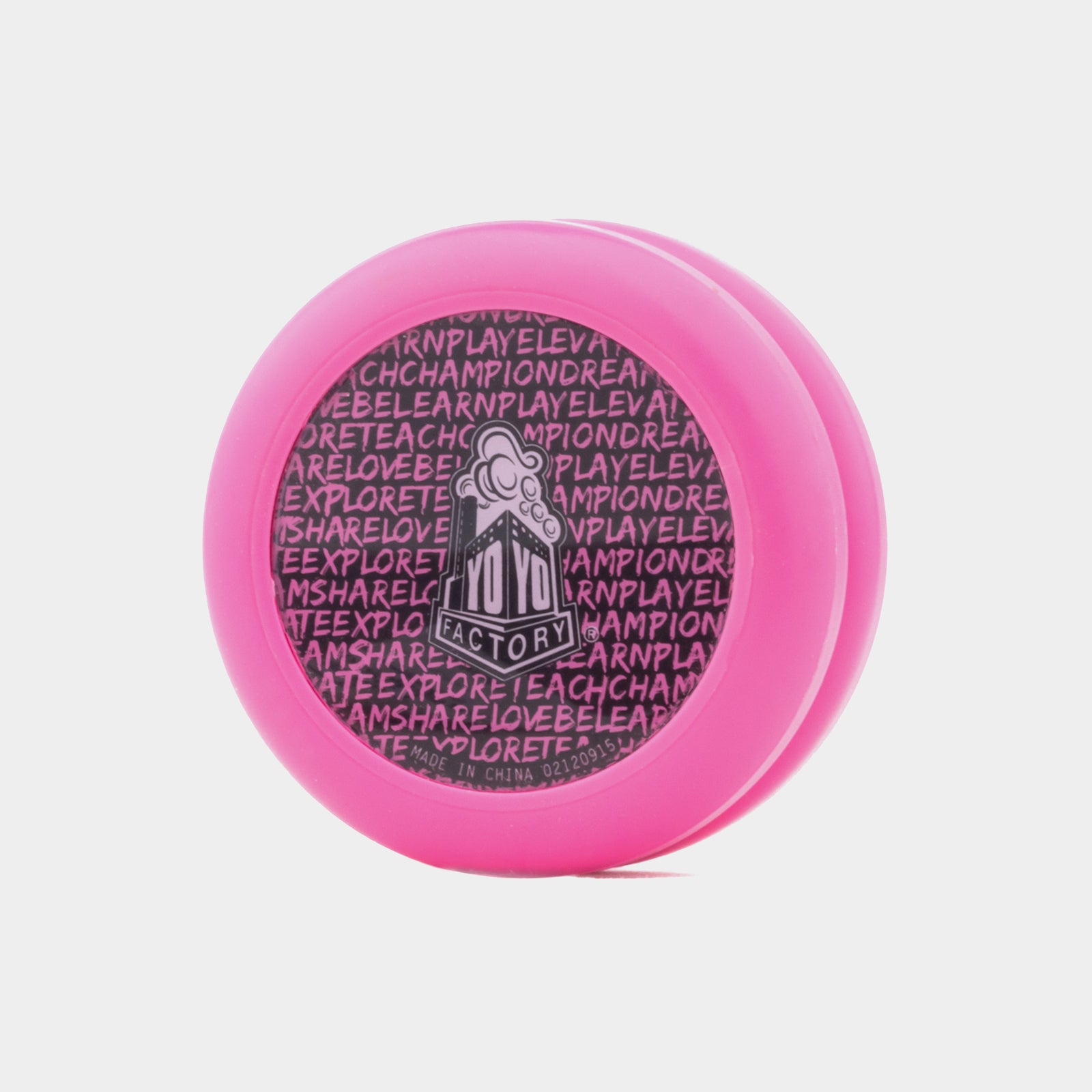 Loop 360 yo-yo in Black/Pink Collection by YoYoFactory