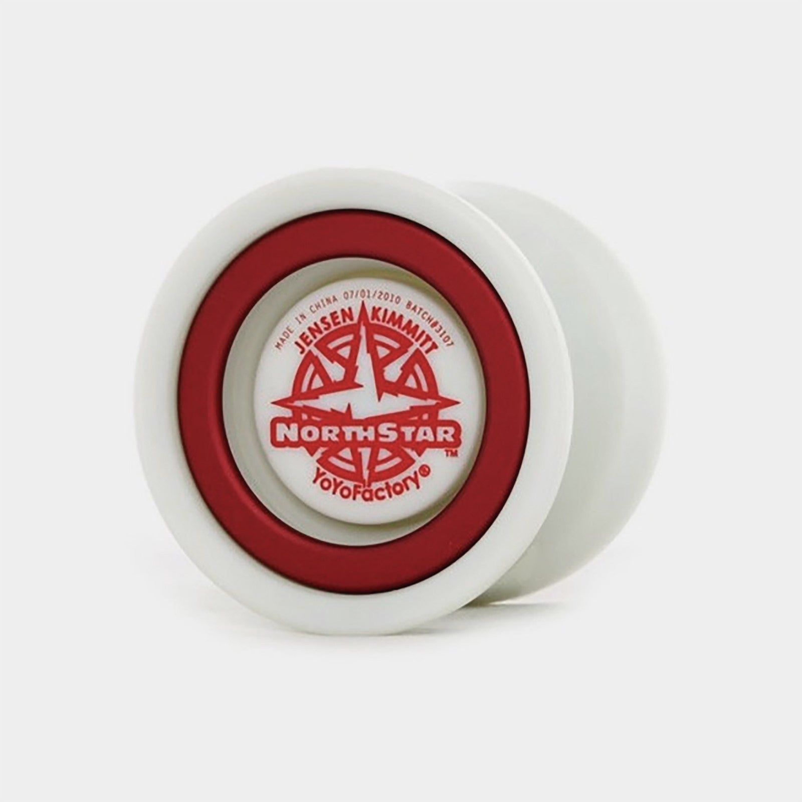 Northstar (Old) yo-yo in White / Jensen Kimmitt by YoYoFactory