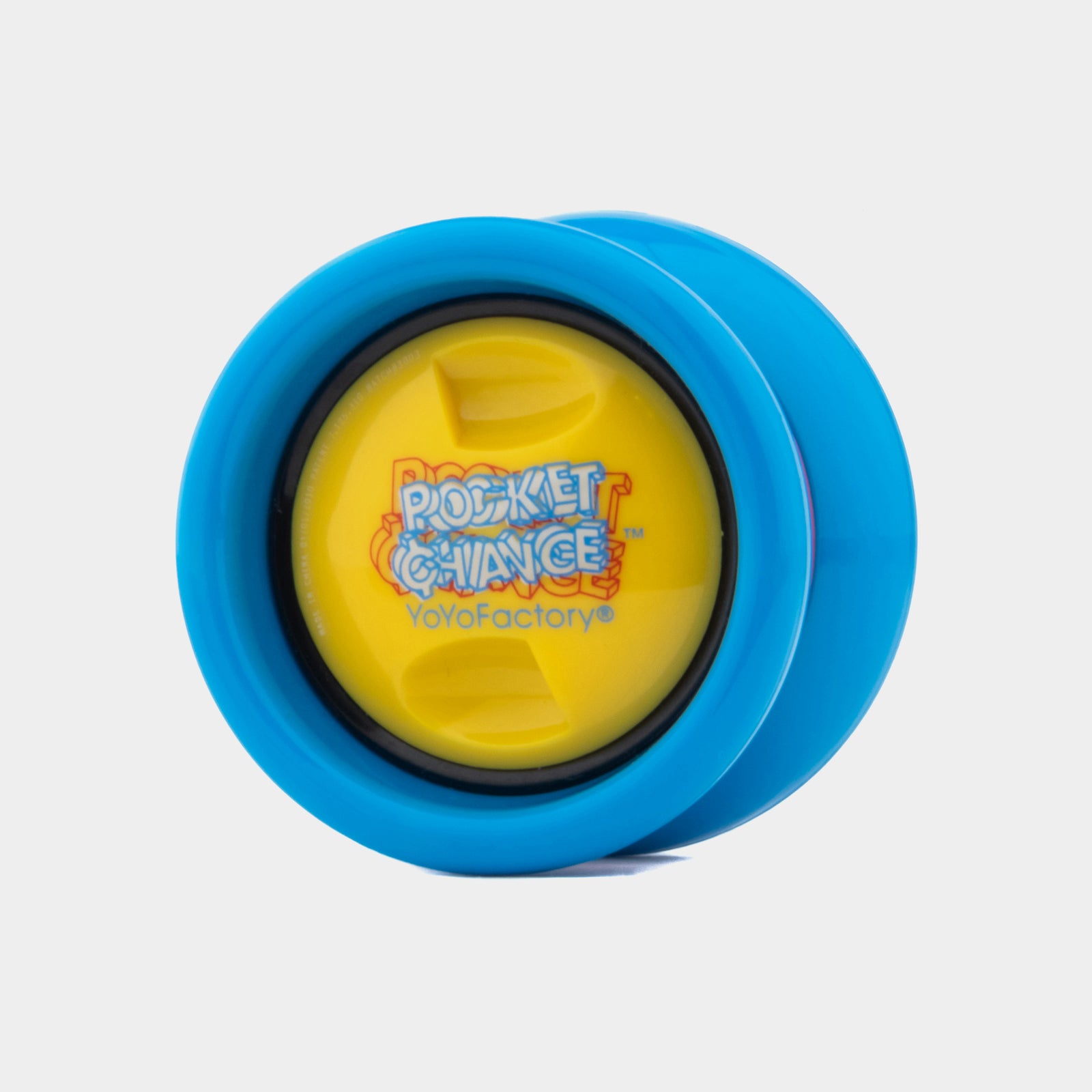 Pocket Change yo-yo in Blue / Yellow / Purple by YoYoFactory