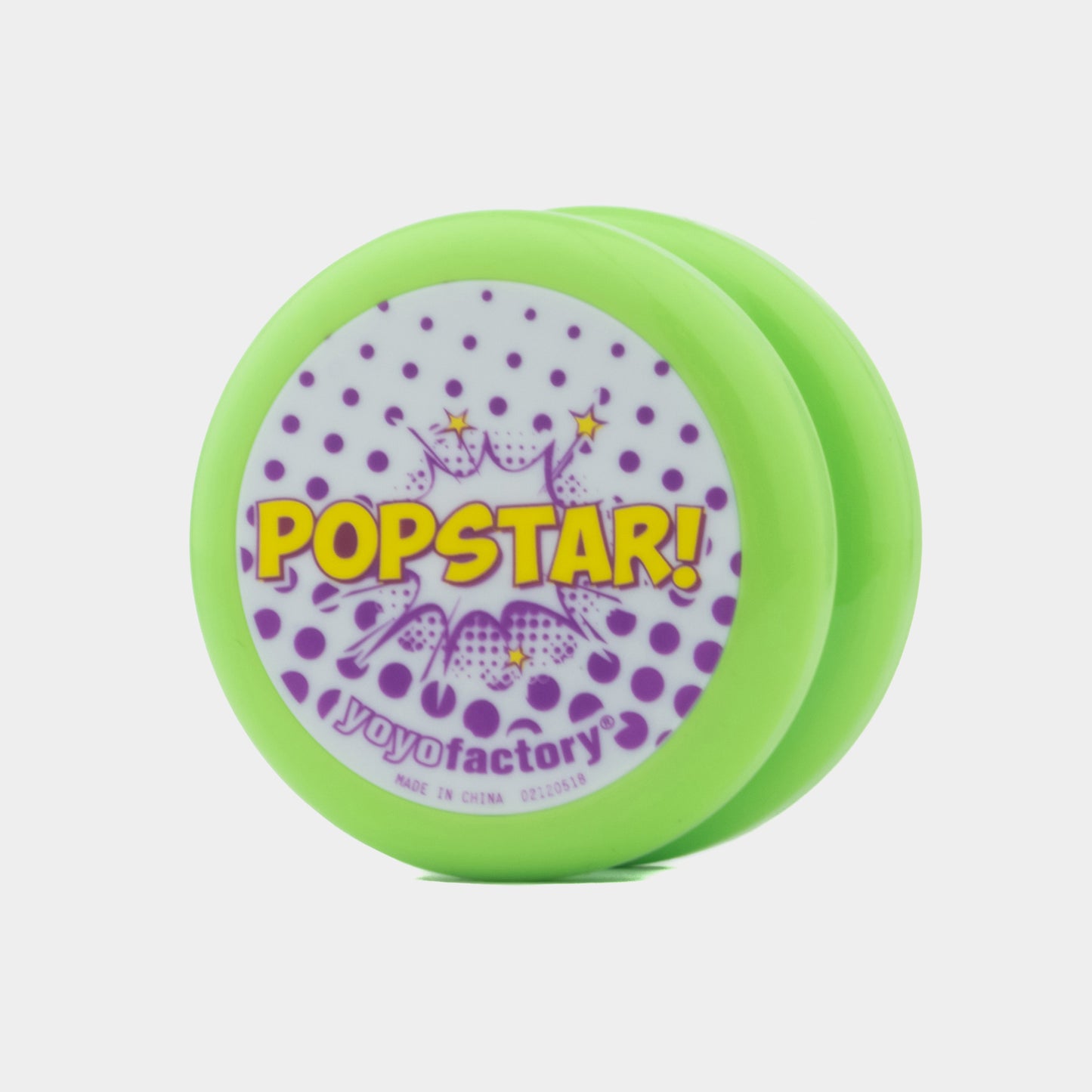 PopStar yo-yo in Green by YoYoFactory
