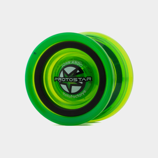 Protostar yo-yo in Neon Green by YoYoFactory