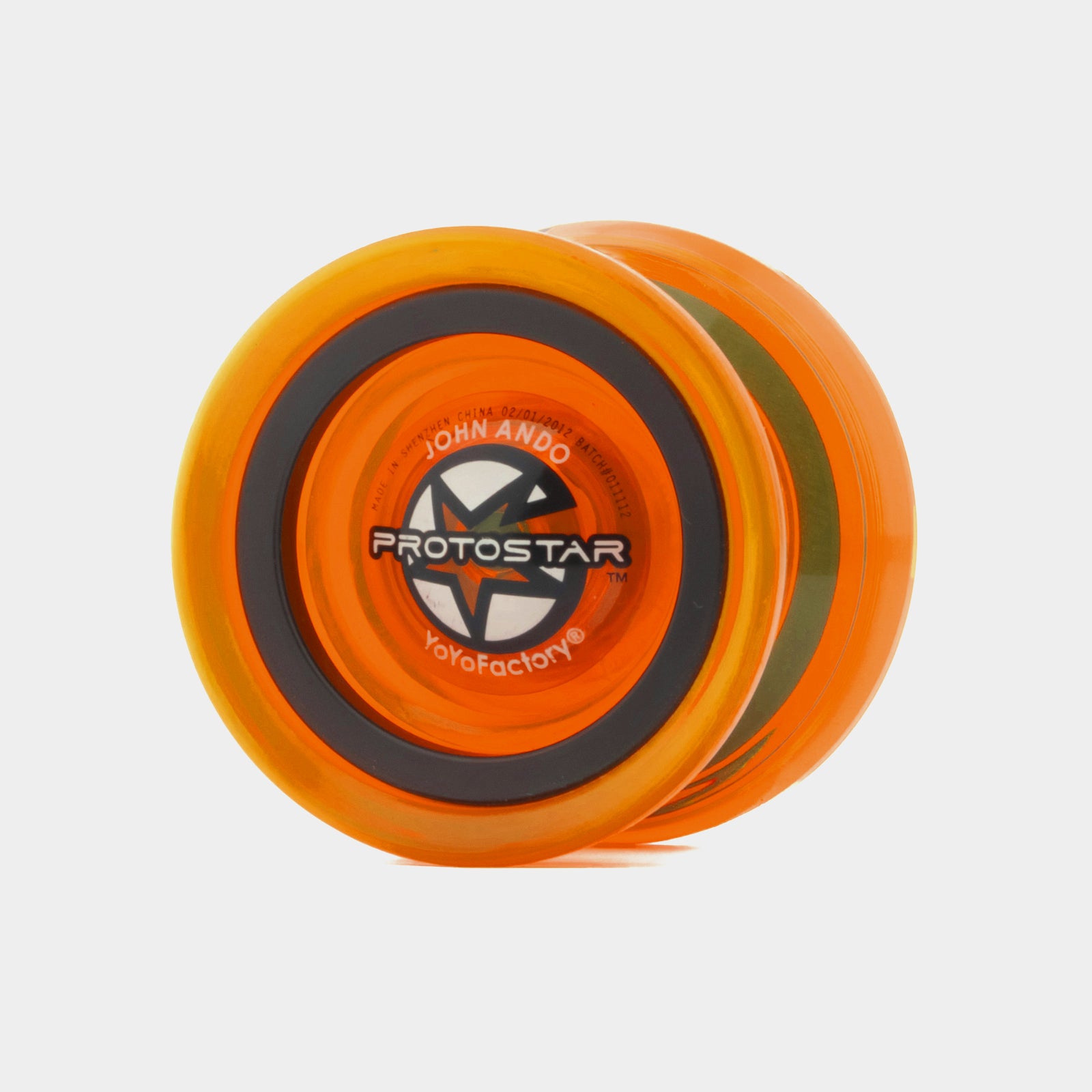 Protostar yo-yo in Neon Orange by YoYoFactory