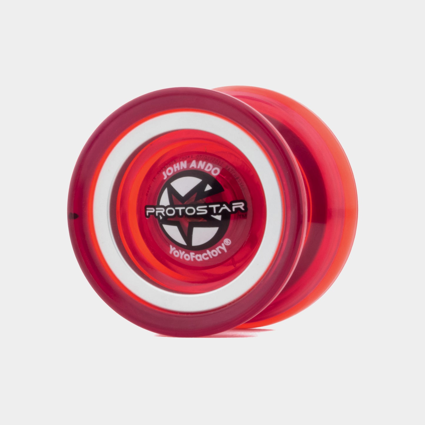 Protostar yo-yo in Neon Red by YoYoFactory