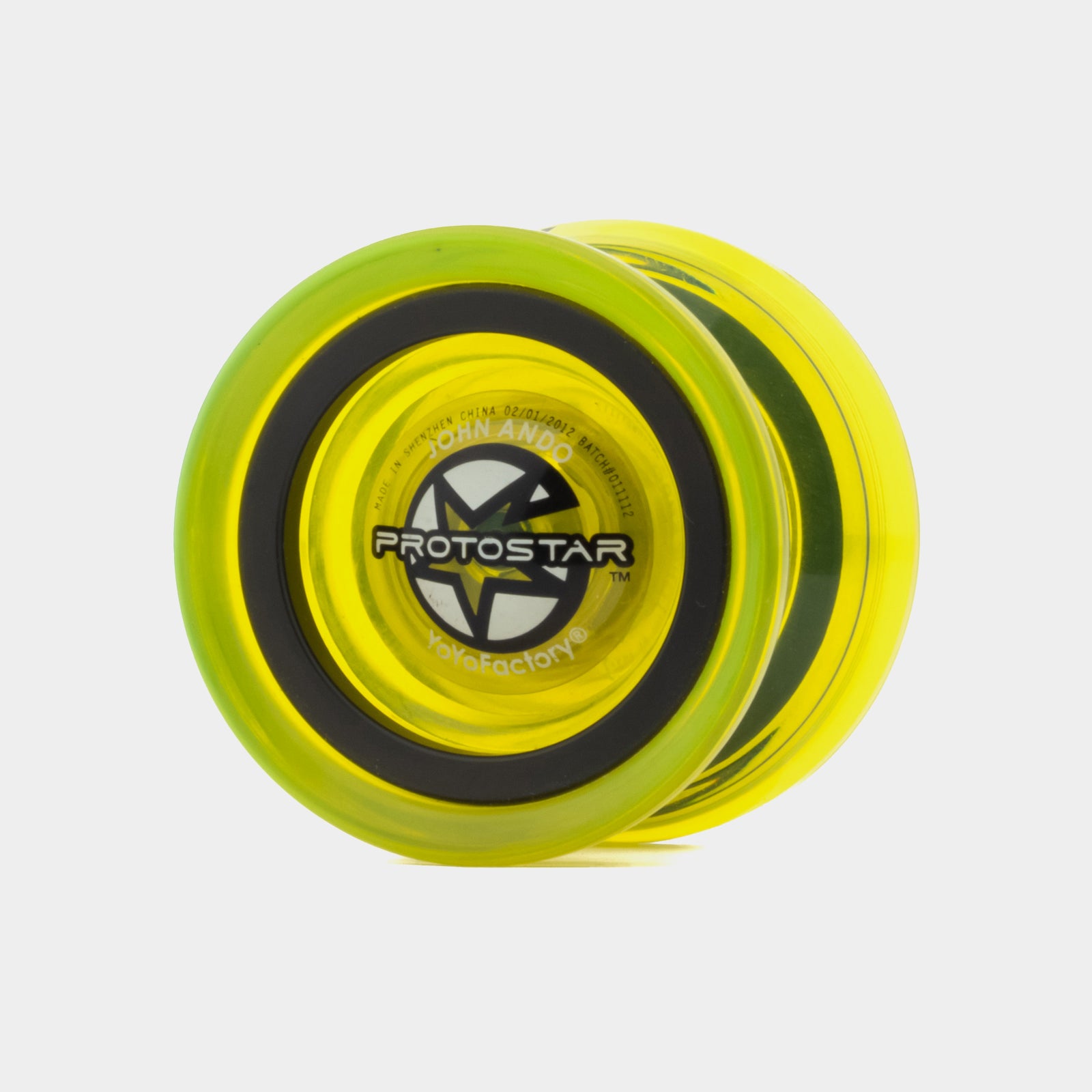 Protostar yo-yo in Neon Yellow by YoYoFactory