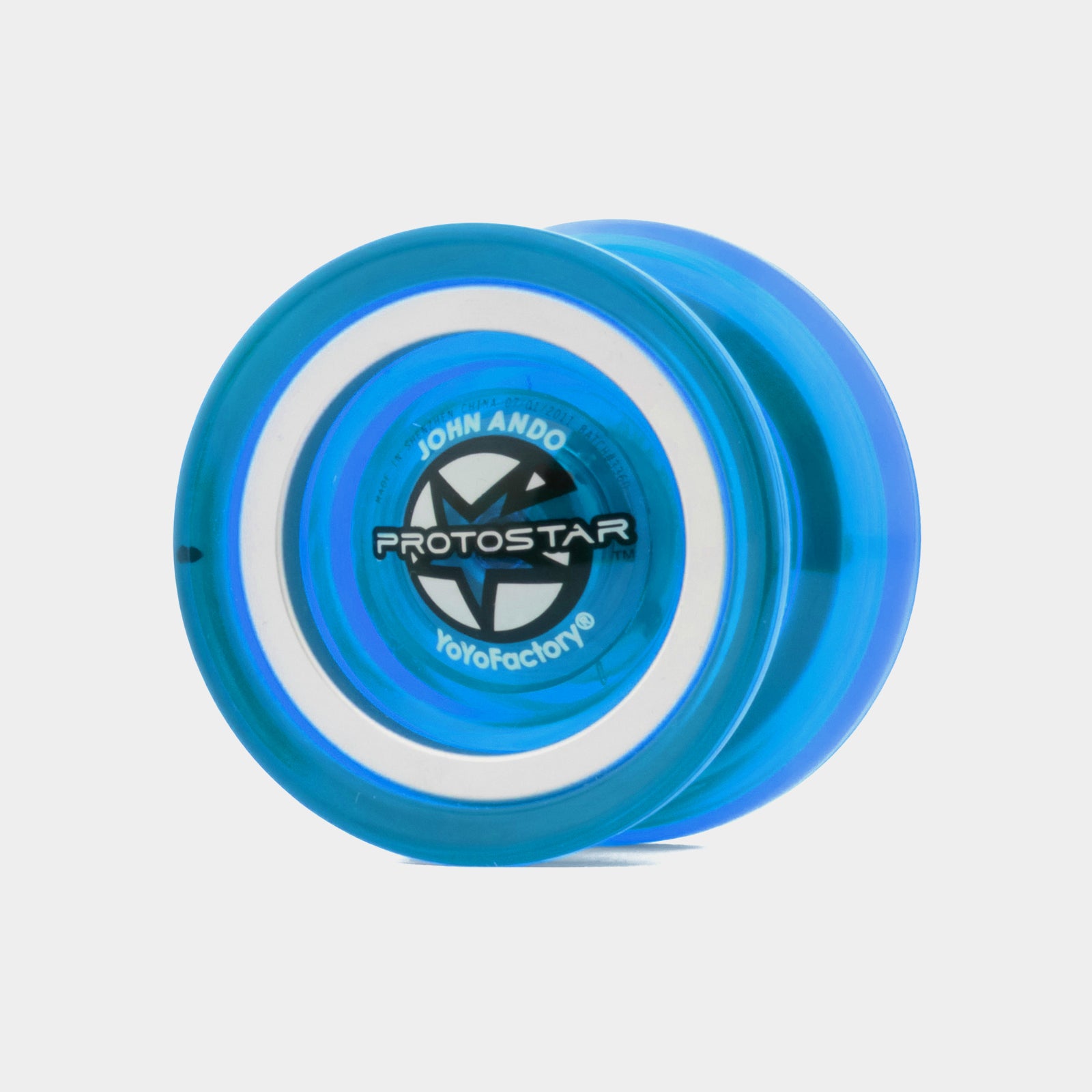 Protostar yo-yo in Translucent Blue by YoYoFactory