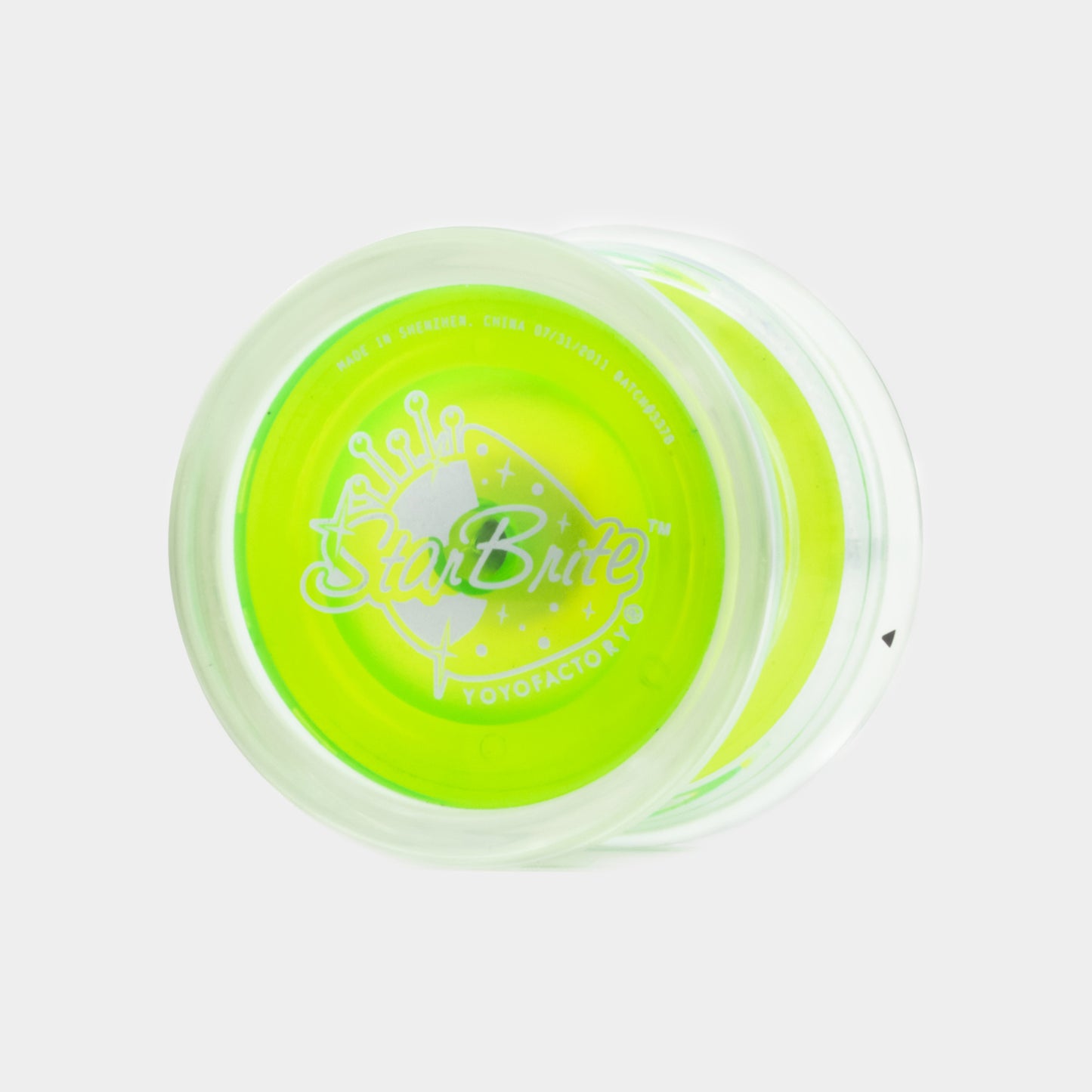 StarBrite yo-yo in Neon Green by YoYoFactory