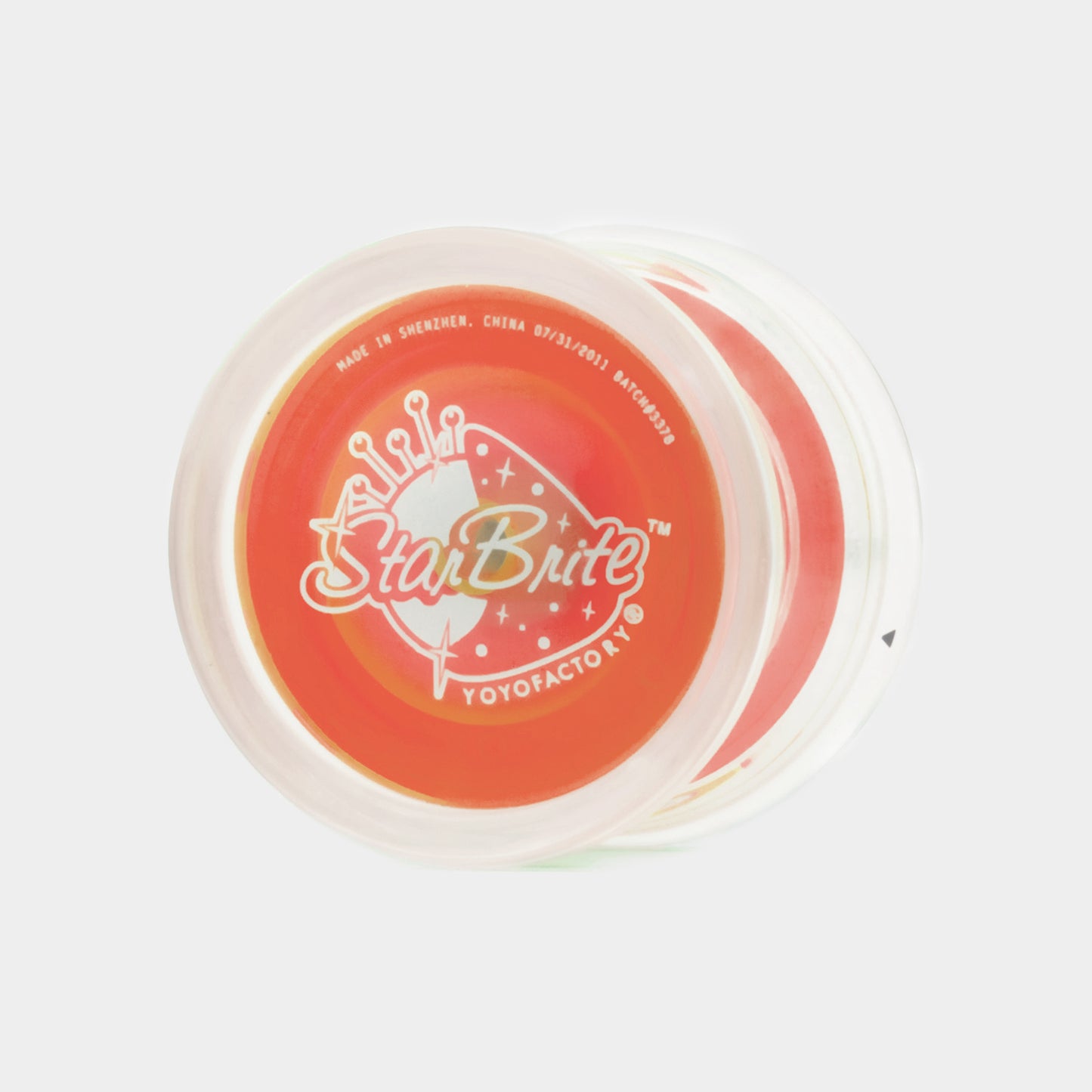 StarBrite yo-yo in Neon Red by YoYoFactory
